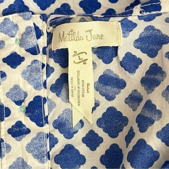 Matilda Jane | Wandering Waters Top Sleeveless Pullover Tassels EUC - Picture 6 of 7